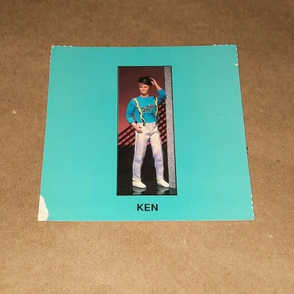 Vintage Barbie Card 1989 Barbie Just Us Girls Game Replacement Piece - Picture 2 of 6